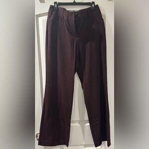 NWT Alfani Plum Trousers